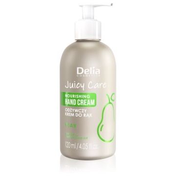 Delia Cosmetics Juicy Care Pear crema nutritiva de maini