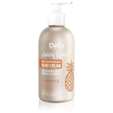 Delia Cosmetics Juicy Care Pineapple Cremă de mâini regeneratoare