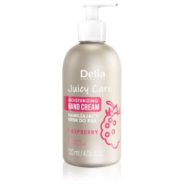 Delia Cosmetics Juicy Care Raspberry crema de maini hidratanta