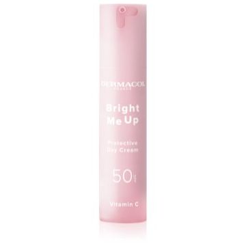 Dermacol Bright Me Up Protective Day Cream crema de zi protectoare cu vitamina C