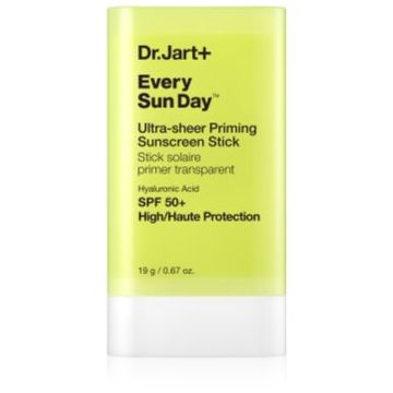 Dr. Jart+ Every Sun Day™ Ultra-Sheer Priming Sunscreen Stick SPF50 cremă pentru plaja stick