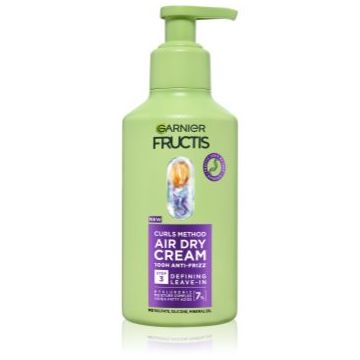 Garnier Fructis Curls Method crema leave-in pentru par ondulat si cret