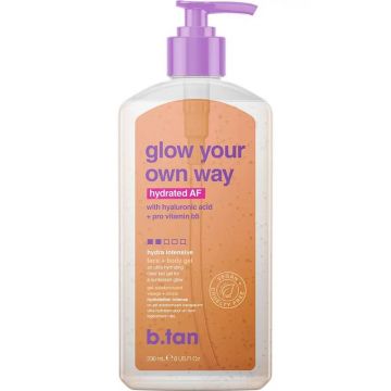 Gel autobronzant Glow Your Own Way Hydrated, 236ml, B.Tan