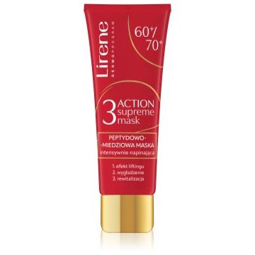 Lirene 3 Action Supreme Mask masca cu efect de lifting si fermitate pentru ten matur