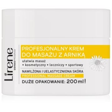 Lirene Massage Cream Arnica crema pentru masaj cu efect de hidratare