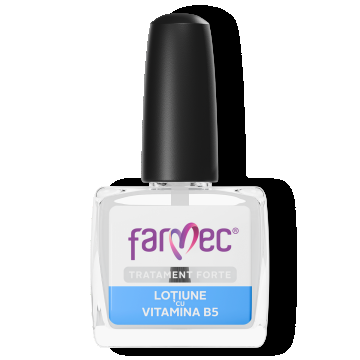Loțiune Cu Vitamina B5, Keratină și Complex Mineral Mgcuzn, Farmec Tratament Forte, 11 Ml