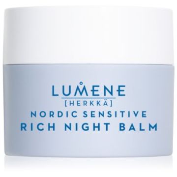 Lumene Nordic Sensitive [HERKKÄ] Rich Night Balm balsam de noapte cu efect calmant pentru piele sensibilă