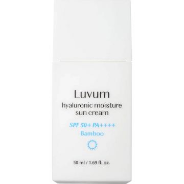Masca pentru fata Bamboo Hyaluronic Moisture Suncream SPF 50+ PA++++, 50ml, Luvum