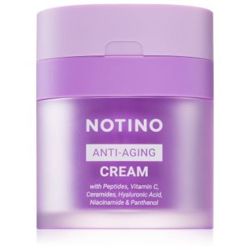 Notino Anti-Aging Cream with Peptides, Vitamin C, Ceramides, Hyaluronic Acid, Niacinamide & Pantheno crema de zi si de noapte împotriva îmbătrânirii pielii