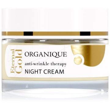 Organique Eternal Gold Anti-Wrinkle Therapy Crema de noapte hidratanta anti-rid