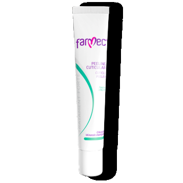 Peeling Cuticular Cu Glicerină și Complex Mineral Mgcuzn, Farmec Tratament Forte, 15 Ml