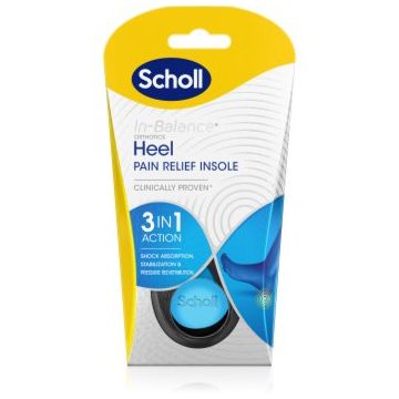 Scholl In-Balance Heel branțuri de încălțăminte pentru calcai