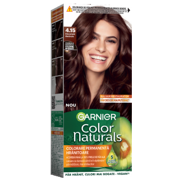 Vopsea de par permanenta Color Naturals 4.15 Ciocolata Amaruie, 112ml, Garnier