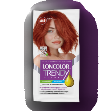 Vopsea de par semi-permanenta Trendy Colors A44, 50ml, Loncolor