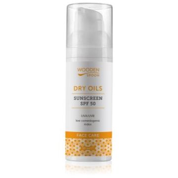 WoodenSpoon Dry Oils Sunscreen SPF 50 cremă pentru plaja SPF 50