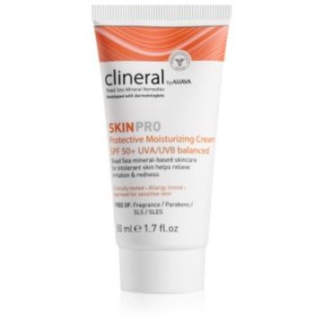 AHAVA Clineral SKINPRO hidratant si pentru protectie solara pentru piele sensibila si intoleranta