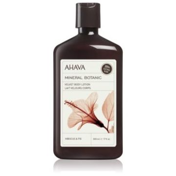 AHAVA Mineral Botanic Hibiscus & Fig lotiune de corp catifelata.