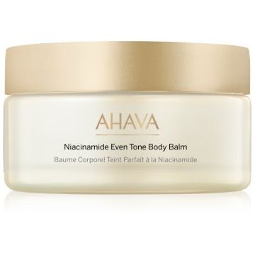 AHAVA Niacinamide Even Tone Body Balm balsam pentru corp pentru luminozitate si hidratare