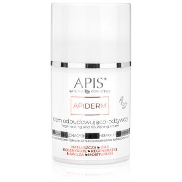 Apis Natural Cosmetics Apiderm crema regeneratoare de noapte cu efect de nutritiv