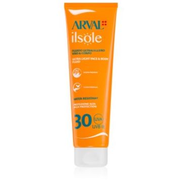 Arval IlSole Ultralight Face & Body Fluid fluid corp si fata
