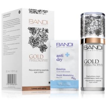 BANDI Cosmetics Gold Philosophy crema de ochi cu peptide