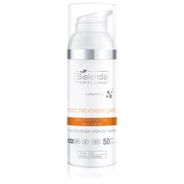 Bielenda Professional Post Treatment Care Multi-Protective Face Cream cremă protectoare SPF 50