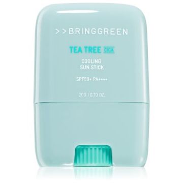 BRINGGREEN Tea Tree Cica Cooling Sun Stick crema protectoare pentru fata stick