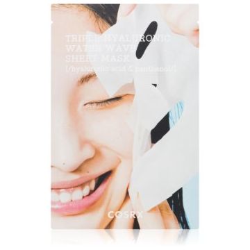 Cosrx Hydrium Triple Hyaluronic Water Wave Sheet Mask mască textilă hidratantă