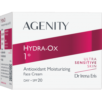 Crema de zi hidratanta antioxidanta Hydra-Ox 1 SPF20, 50ml, Agenity