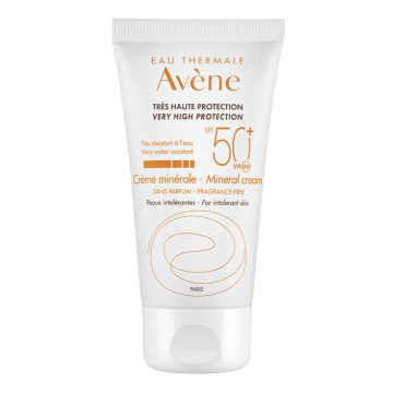 Crema minerala pentru protectie solara SPF50+, 50 ml, Avene