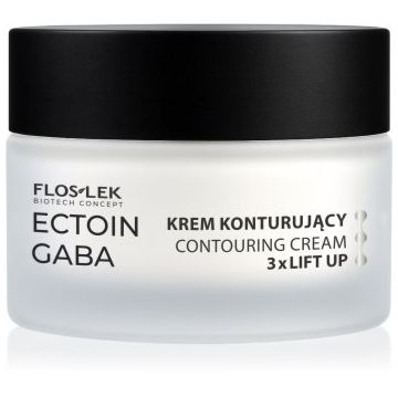 FlosLek Laboratorium Ectoin Gaba Contouring Face Cream 3xLift Up crema cu efect de lifting pentru finisarea contururilor