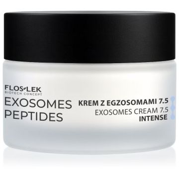 FlosLek Laboratorium Exosomes Peptides Face Cream Increasing Skin Density crema intensiva pentru ten matur