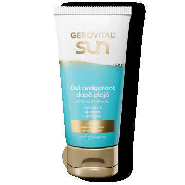 Gel Revigorant După Plajă răcorește și Hidratează, Gerovital Sun, 150 Ml