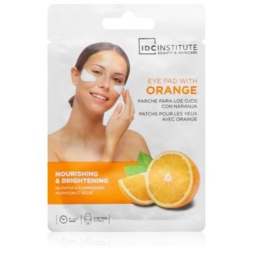 IDC Institute Orange pernuțe din hidrogel impotriva pungilor de sub ochi