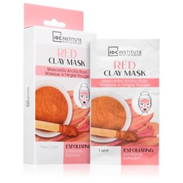 IDC Institute Red Clay Mask masca pentru exfoliere