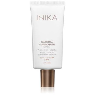INIKA Organic Natural Sunscreen SPF 50+ cremă pentru plaja SPF 50+
