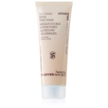 innisfree Volcanic Swirl Pore Mask mască cu argilă hidrateaza pielea si inchide porii