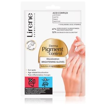 Lirene Derma Pigment Control Brightening Gloves mănuși impotriva petelor