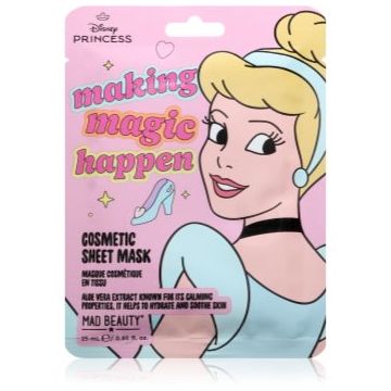 Mad Beauty Disney Princess Cinderella mască textilă hidratantă