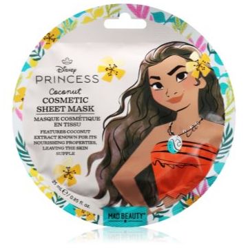 Mad Beauty Disney Princess Moana mască textilă hidratantă