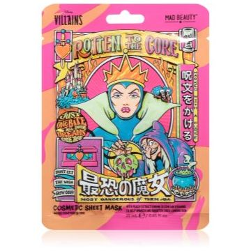 Mad Beauty Disney Villains Evil Queen Masca hidratanta cu efect revitalizant sub forma de foaie