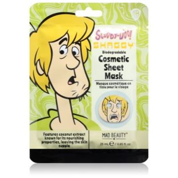 Mad Beauty Scooby Doo Shaggy masca de celule cu efect calmant