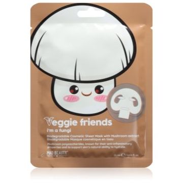 Mad Beauty Veggie Friends Mushroom masca pentru celule cu efect calmant