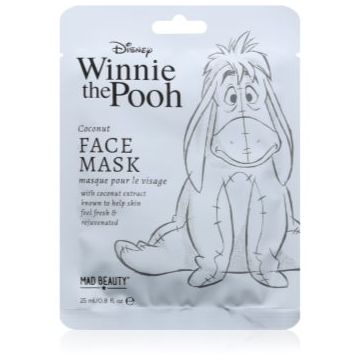 Mad Beauty Winnie The Pooh Eeyore mască textilă nutritivă