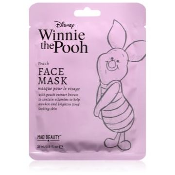 Mad Beauty Winnie The Pooh Piglet Masca de celule cu efect lucios