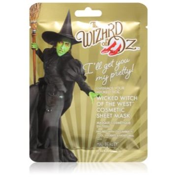 Mad Beauty Wizard of Oz Wicked Witch masca de celule cu efect calmant