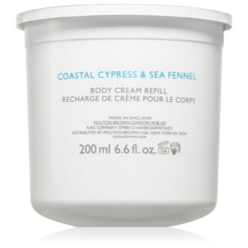 Molton Brown Coastal Cypress & Sea Fennel crema de corp rezervă