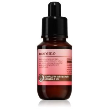 moremo Water Treatment Miracle 100 tratament intens regenerativ pentru par si scalp