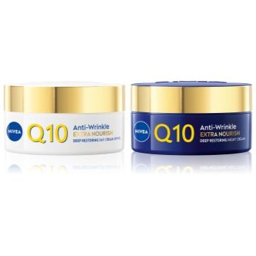 NIVEA Q10 Anti-Wrinkle set pentru intinerirea pielii