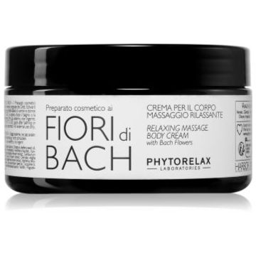 Phytorelax Laboratories Fiori di Bach crema de corp nutritiva pentru relaxare